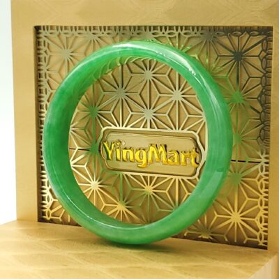 Green Jade Bangle JB014