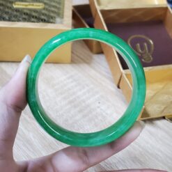 Green Jade Bangle JB014