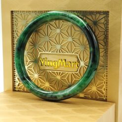 Green Dark Green Jade Bangle JB073