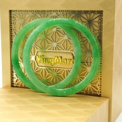 Green Jade Bangle JB057