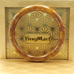 Orange Brown Jade Bangle JB088