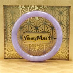 Purple Jade Bangle JB097