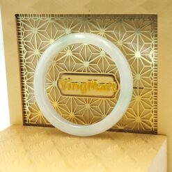 White Jade Bangle JB062